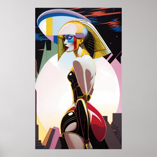 Vaali Uperatis - Ken Gage Surrealistische Kunst Poster (Voorkant)