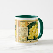  vaalkarbonadekunst, muskaatdruiven mok (Voorkant rechts)