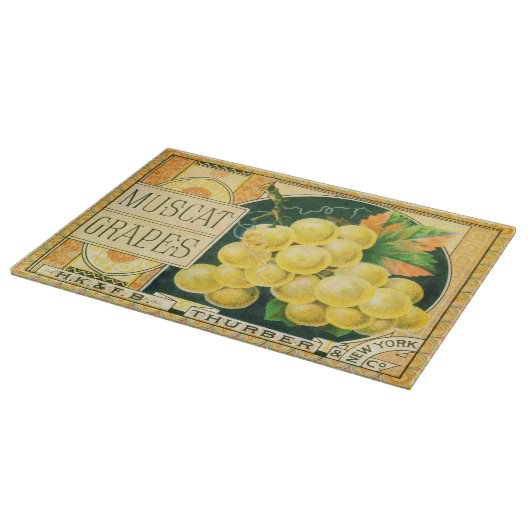  vaalkarbonadekunst, muskaatdruiven snijplank (Hoek)