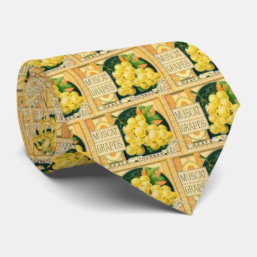  vaalkarbonadekunst, muskaatdruiven stropdas (Opgerold)