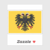 Vaandel van de keizer van het Heilige Roomse Rijk  Sticker (Vel)