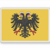 Vaandel van de keizer van het Heilige Roomse Rijk  Sticker (Voorkant)