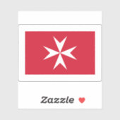 Vaandrig van Malta (1964-Cadeau) Sticker (Vel)