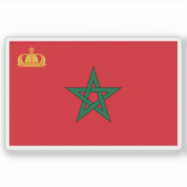 Vaandrig van Marokko Sticker