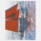 VAAR DE ZEEEN FLEECE DEKEN (Voorkant)