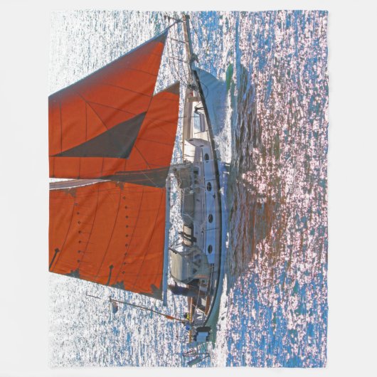 VAAR DE ZEEEN FLEECE DEKEN (Voorkant)