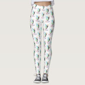 Vaar en vaar met een open oog leggings (Voorkant)