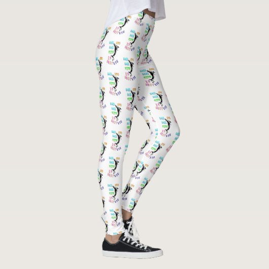 Vaar en vaar met een open oog leggings (Rechts)