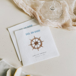 Vaar op Meer dan Nautische Verjaardag Servet