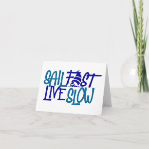 Vaar snel Live Slow nautisch Kaart