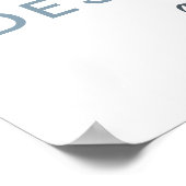 Vaar verder dan het aangepaste verjaardagsfeestbor poster (Hoek)