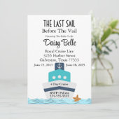 Vaar voor de Vail-uitnodiging Kaart (Staand voorkant)