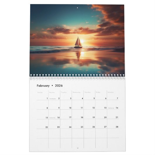 Vaar weg 2024 kalender (Feb 2026)