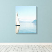 Vaar weg Canvas Print (Insitu (Houten vloer))