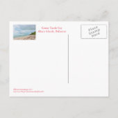 "VAAR WEG NAAR GREEN TURTLE CAY" (ABACO EILANDEN,  BRIEFKAART (Achterkant)