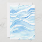 Vaar weg naar Joy: Nautisch Baby shower Kaart (Achterkant)