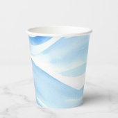 Vaar weg naar Joy: Nautisch Baby shower Papieren Bekers (Achterkant)