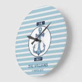 Vaar weg nautisch anker - gepersonaliseerde kust D Grote Klok (Hoek)