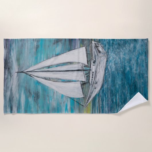 Vaar weg strandlaken (Voorkant)