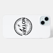 Vaardig genoeg om een notaris mobiele telefoon hoe Case-Mate iPhone case (Achterkant (horizontaal))