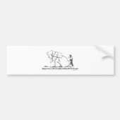 vaardigheden bumpersticker (Voorkant)