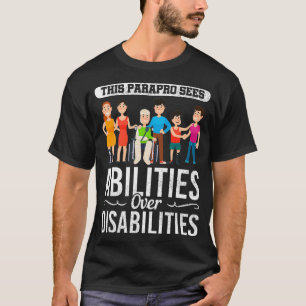 Vaardigheden van onderwijsassistenten speciaal ond t-shirt