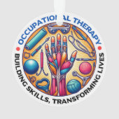 Vaardigheden voor bedrijfstherapieopbouw ornament (achterkant)