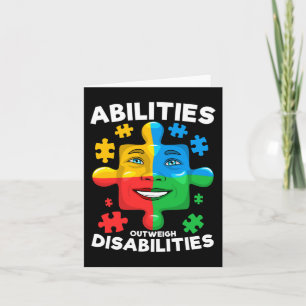 Vaardigheden wegen op tegen handicaps Autisme awar Kaart
