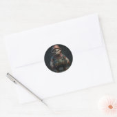 Vaardigheid 2025 ronde sticker (Envelop)