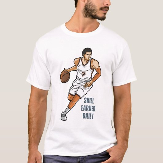 Vaardigheid Dagelijks Verdiend T-shirt (Voorkant)