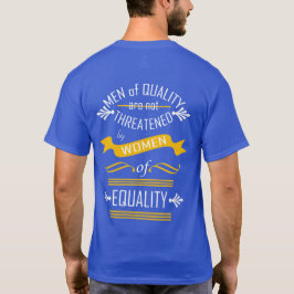 VAARDIGHEID - MANNEN VAN KWALITEIT T-SHIRT