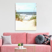 Vaardoek met balkafwerking canvas afdruk (Insitu (Woonkamer))