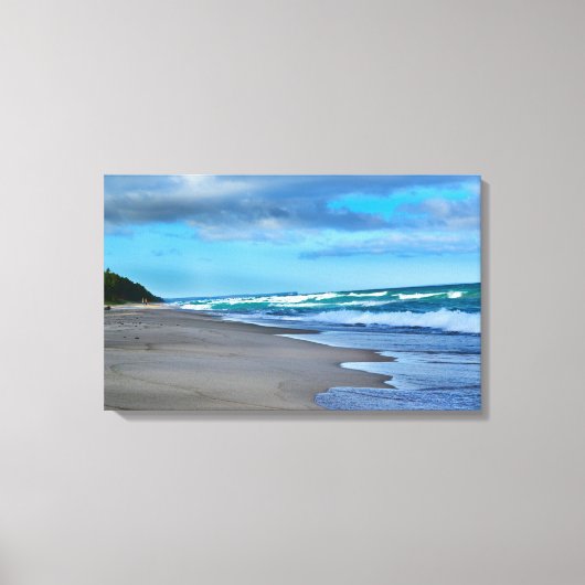 Vaardoek met balkafwerking canvas afdruk (Voorkant)