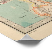  vaarroutes voor de Atlantische Oceaan en tijdlijn Poster (Hoek)