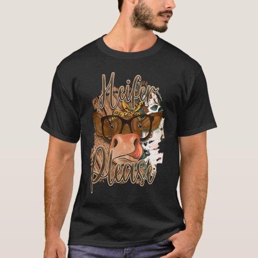 Vaars Alsjeblieft Koe T-shirt (Voorkant)
