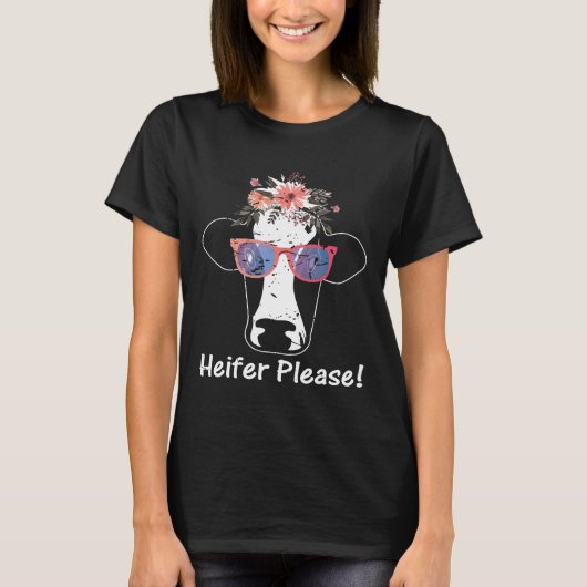 Vaars Alsjeblieft Koe T-shirt (Voorkant)