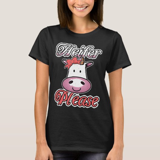Vaars Alsjeblieft Koe T-shirt (Voorkant)