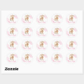 Vaars of Stier Koe Team Meisje Sticker (Vel)