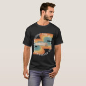 Vaart over de rivier met een raderboot t-shirt (Voorkant volledig)