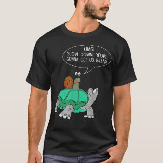 Vaart Verminderen Je39Zal Ons Te Pakken Krijgen T-shirt
