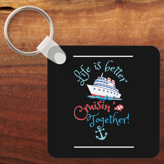 Vaartocht instellen sleutelhanger (Voorkant)