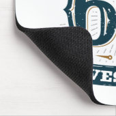 vaartuig 60e verjaardag 60 jaar oud muismat (Hoek)