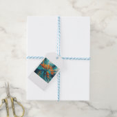 Vaartuig van vuur cadeaulabel (Met Touw)