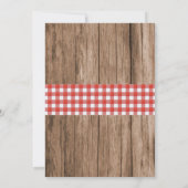 Vaartuig voor de jaarfamilie Rustige picknick Kaart (Achterkant)