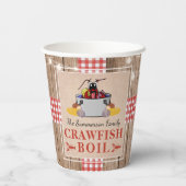 Vaartuig voor de jaarfamilie Rustige picknick Papieren Bekers (Achterkant)