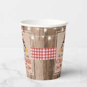 Vaartuig voor de jaarfamilie Rustige picknick Papieren Bekers (Rechts)