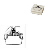 Vaartuig voor de jaarlijkse familie van de kustvaa rubberstempel (Gestempeld)