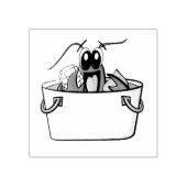 Vaartuig voor de jaarlijkse familie van de kustvaa rubberstempel (Afrduk)