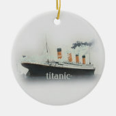  vaartuig voor de Titanic Ocean Liner Keramisch Ornament (Voorkant)
