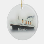  vaartuig voor de Titanic Ocean Liner Keramisch Ornament (Links)